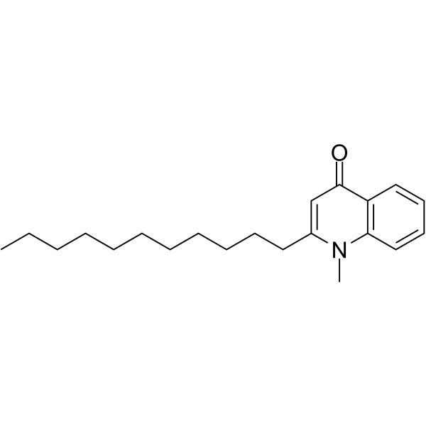 1-Methyl-2-undecyl-4(1H)-quinolone 59443-02-6
